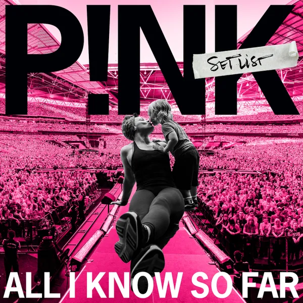pink and script tour